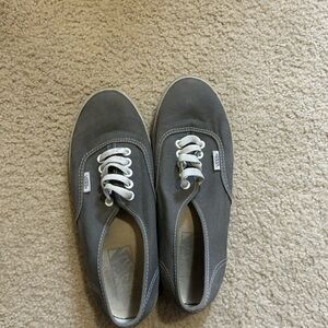 Vans Gray Canvas Men's Shoes